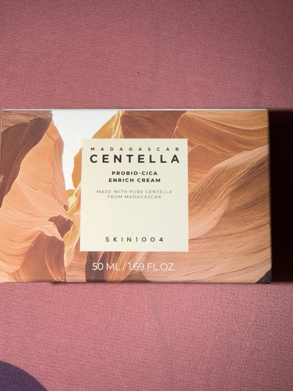 Madagascar Centella Probio-Cica Enrich Cream - Pink